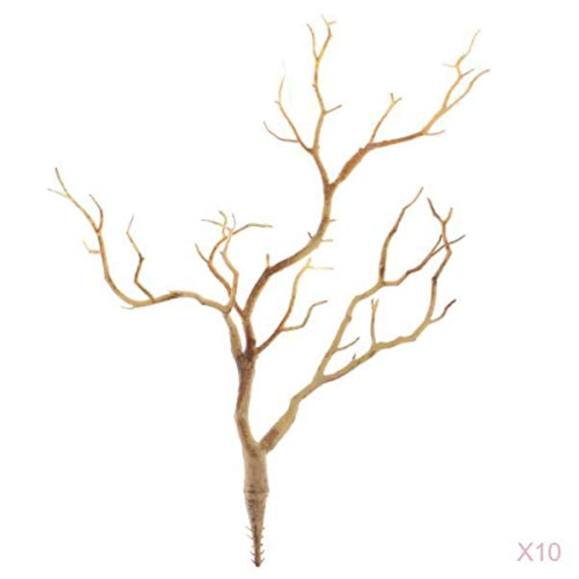 10pcs Artificial Branches Small Trees Twig Branch Table Decoration